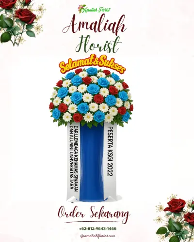 Standing Flower di Blitar Kota